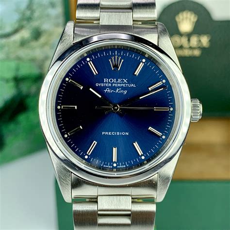 1998 rolex air king value|rolex 14000 price.